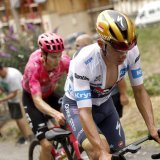 Remco Evenepoel quitte le Tour de France après deux semaines de course. KEYSTONE/EPA/MARTIN DIVISEK